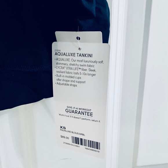 NWT Athleta Aqualuxe Blousy Tankini -XS - Picture 5 of 5